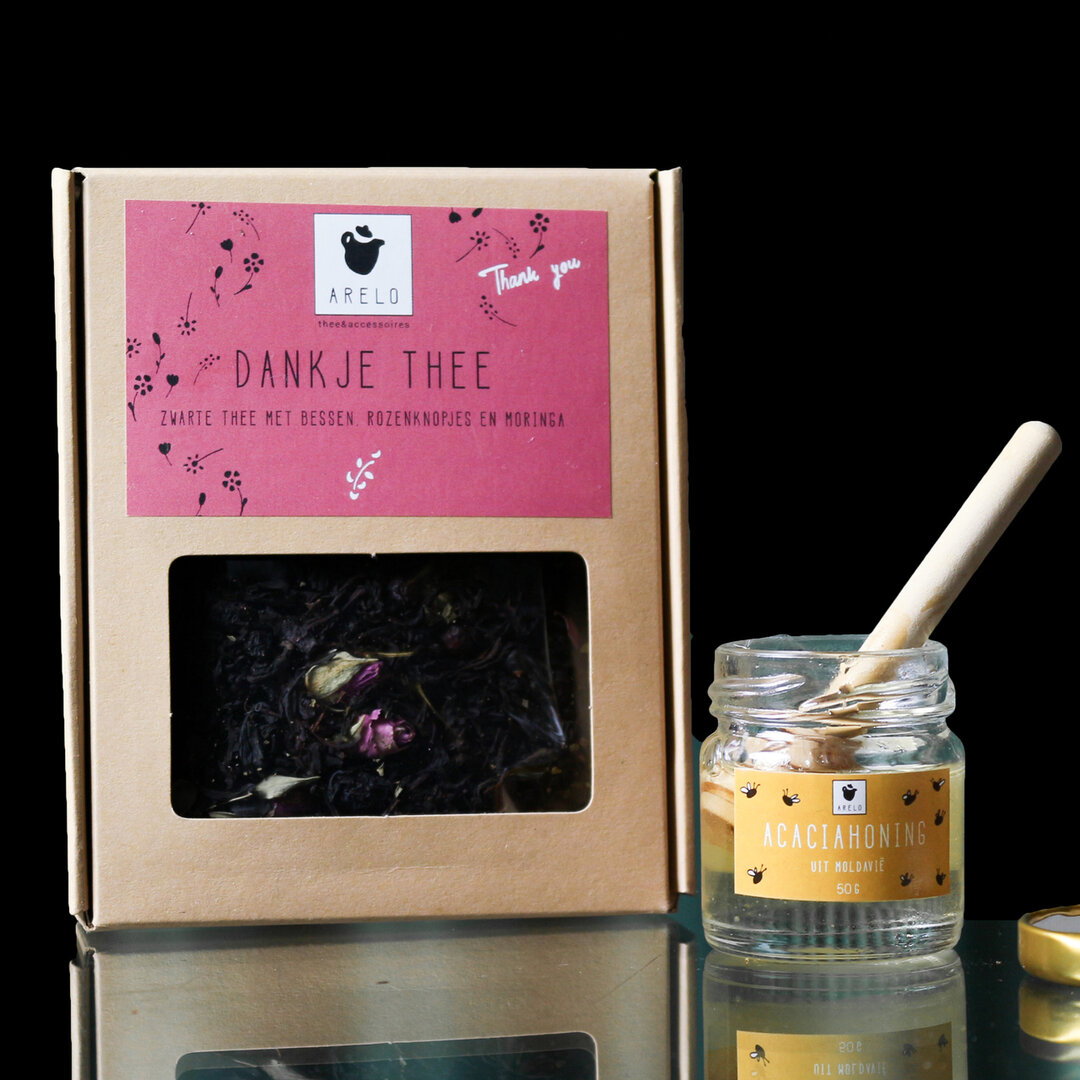 Arelo dank je thee honing