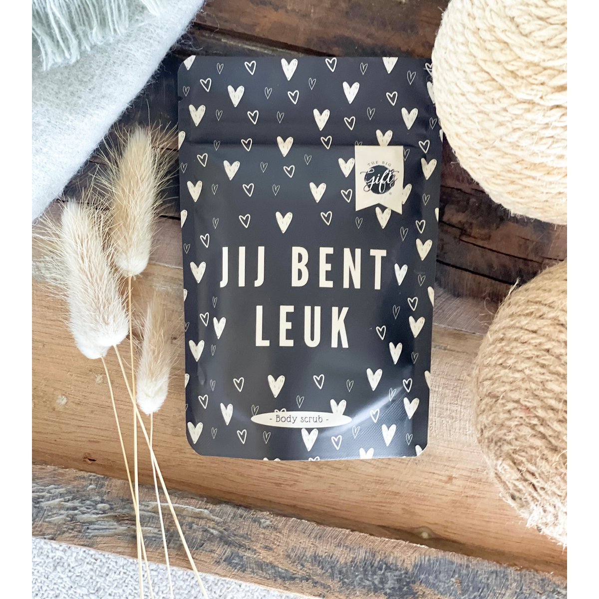 jij bent leuk body scrub the big gifts