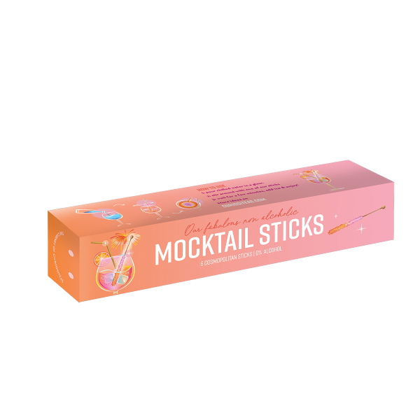 Mocktail Sticks Cosmopolitan