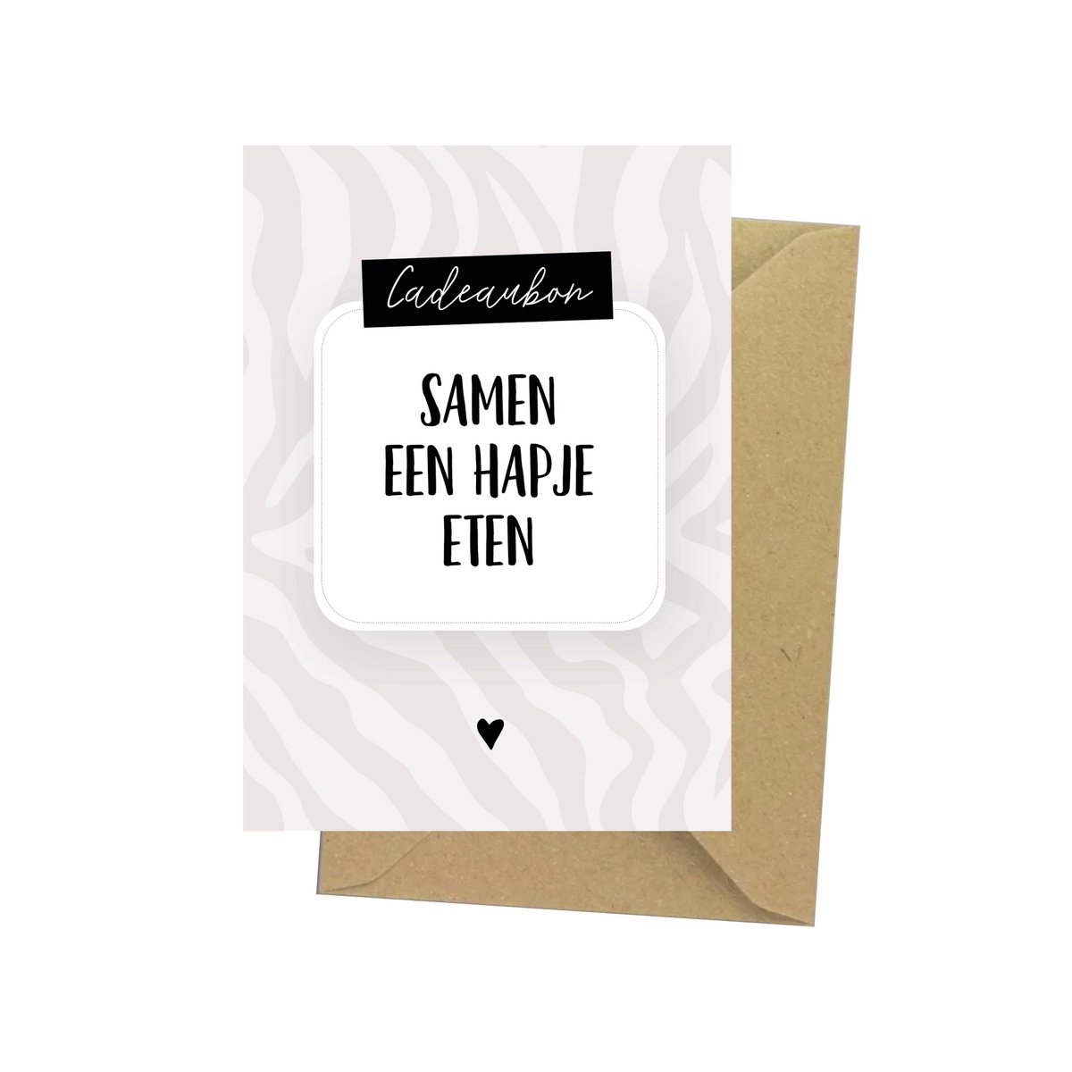 Cadeaubon - Samen een hapje eten
